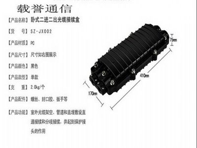 48芯光缆接头盒在通信网络中的应用与选购指南